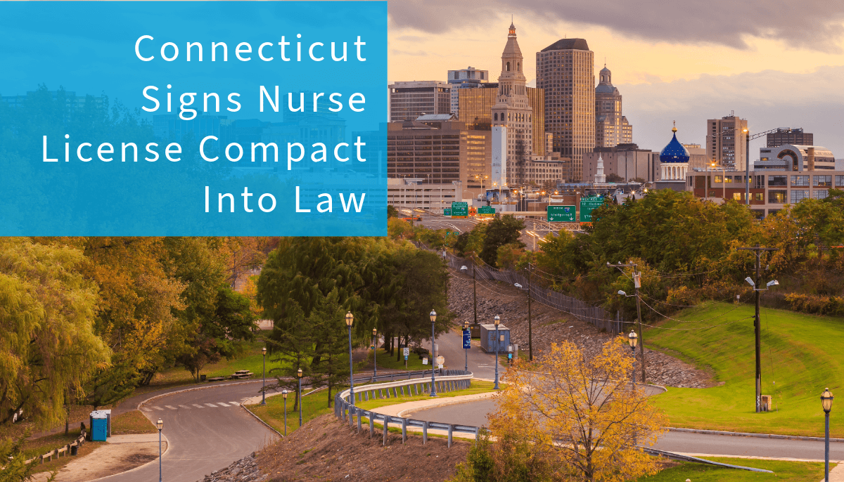 Connecticut Signs Nurse License Compact Into Law