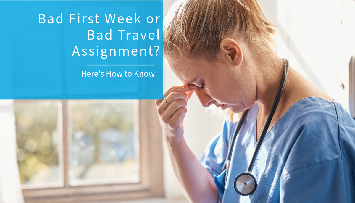bad travel nurse jobs